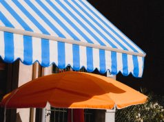 Awning of a Marquis in the Country is a Good Alternative to a Gazebo