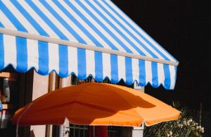 Awning of a Marquis in the Country is a Good Alternative to a Gazebo