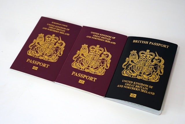 three passports